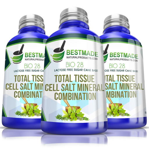 Total Tissue Cell Salt Mineral Combination Bio28 Triple