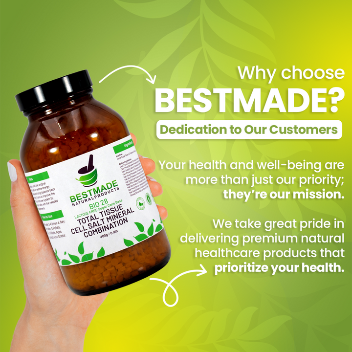 Total Tissue Cell Salt Mineral Combination BIO28