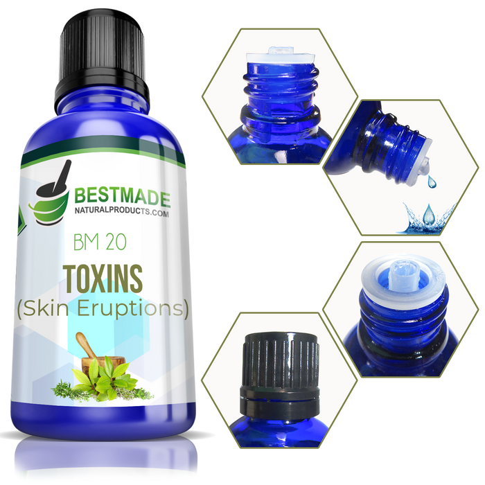 Toxins (Skin Eruptions) Natural Remedy BM20 - Simple Product