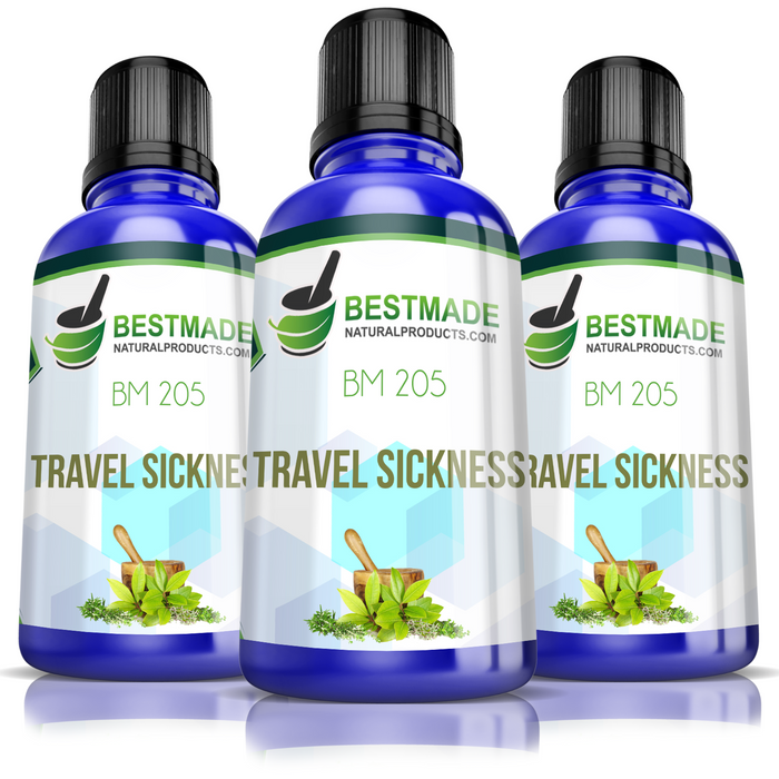 Travel Sickness Natural Remedy & Support (BM205) Triple