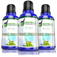 Travel Sickness Natural Remedy & Support (BM205) Triple Pack- Save 30%