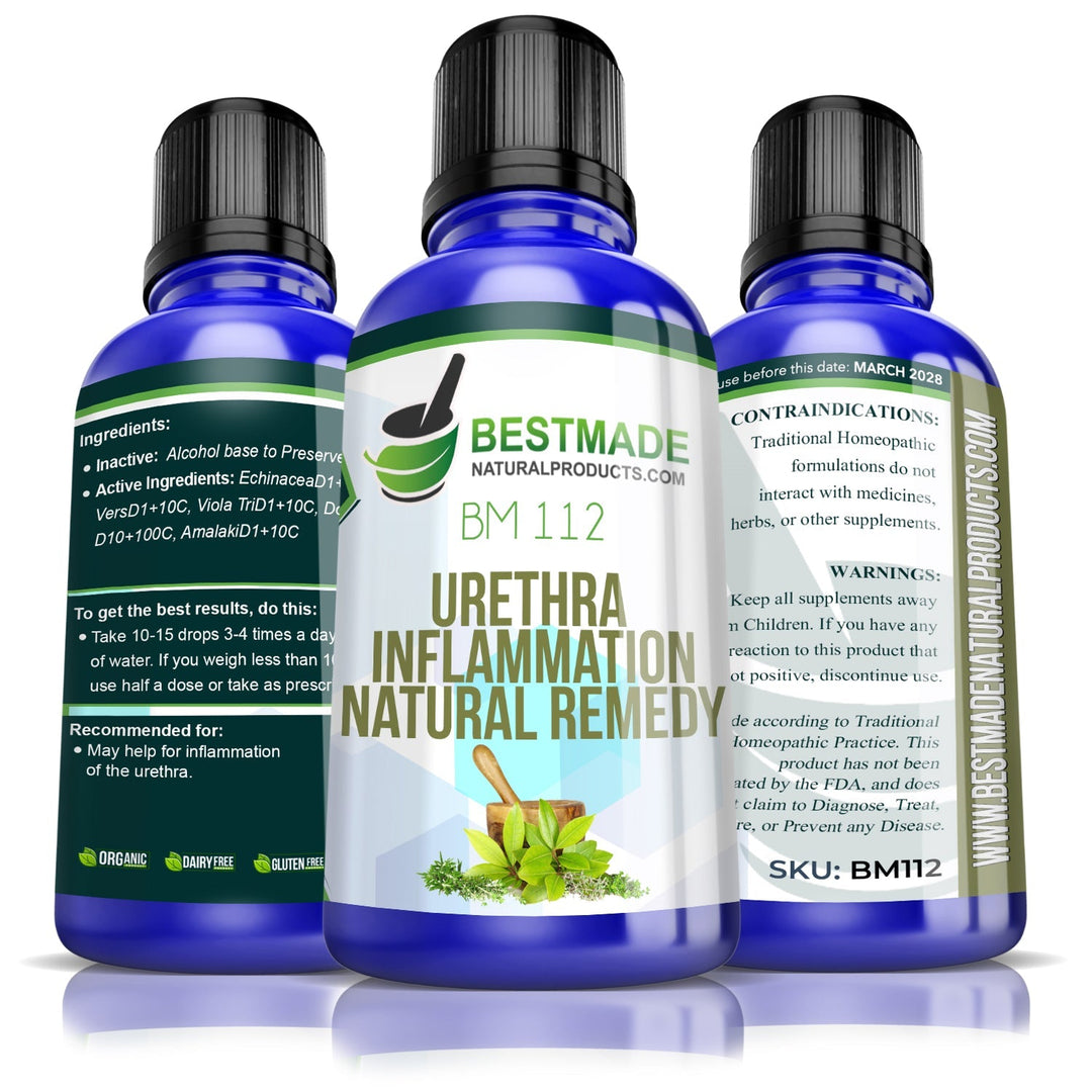 Urethra Inflammation Natural Remedy (BM112) - BM Products