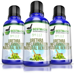 Urethra Inflammation Natural Remedy (BM112) Triple Pack - SAVE 30%