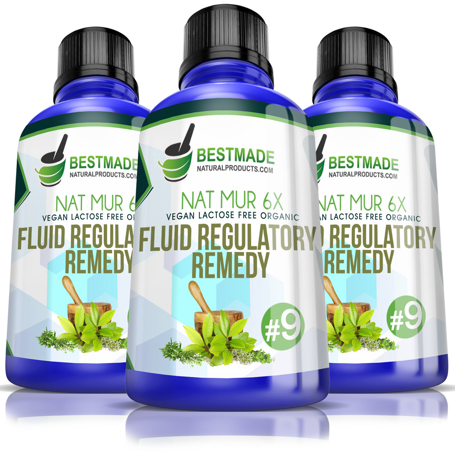 Vegan Lactose Free Organic Fluid Regulation Remedy Triple