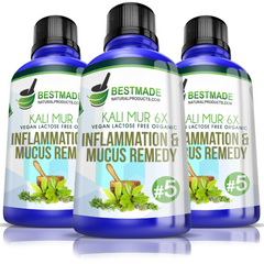 Vegan Lactose Free Organic Inflammation & Mucosa Remedy Triple Pack - SAVE 30%