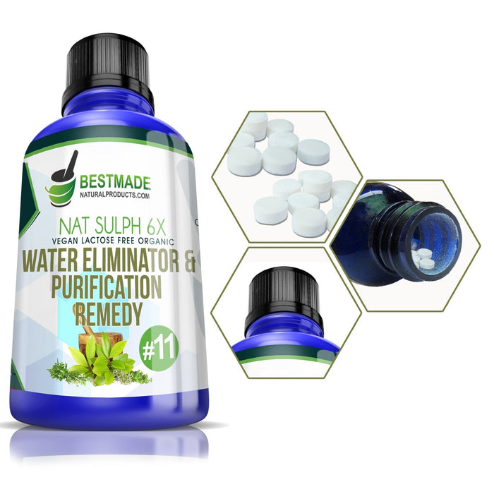 Vegan Lactose Free Organic Water Eliminator & Purification -