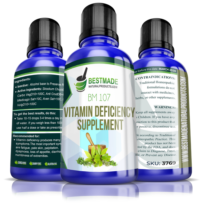 Vitamin Deficiency Supplement & Remedy (BM107) - Simple