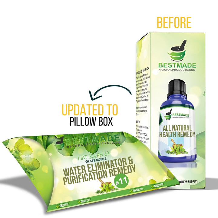 Water Eliminator & Purification Natural Remedy Six Pack-