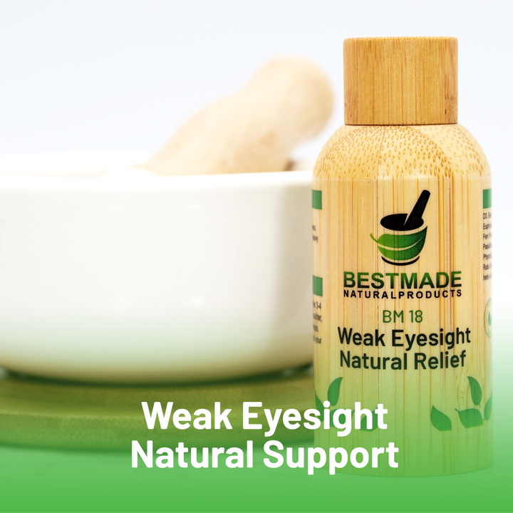 Weak Eyesight Natural Support (BM18) 30ml - BM Products