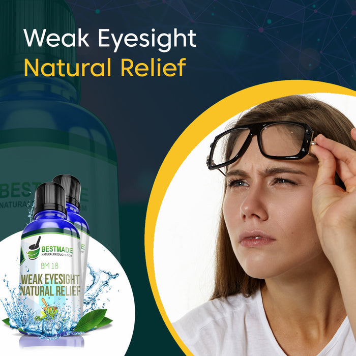 Weak Eyesight Natural Relief (BM18) 30ml - BM Products