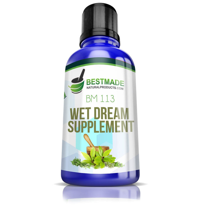 Product image front of bottle for Wet Dream Natural Remedy &amp; Relief (BM113)