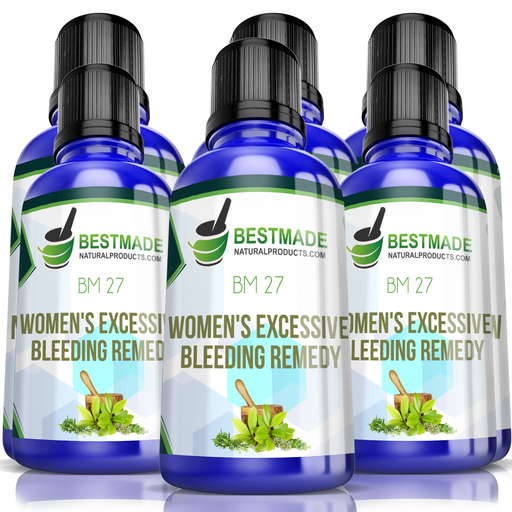 Women’s Excessive Bleeding Remedy (BM27) Six Pack- Save 50%