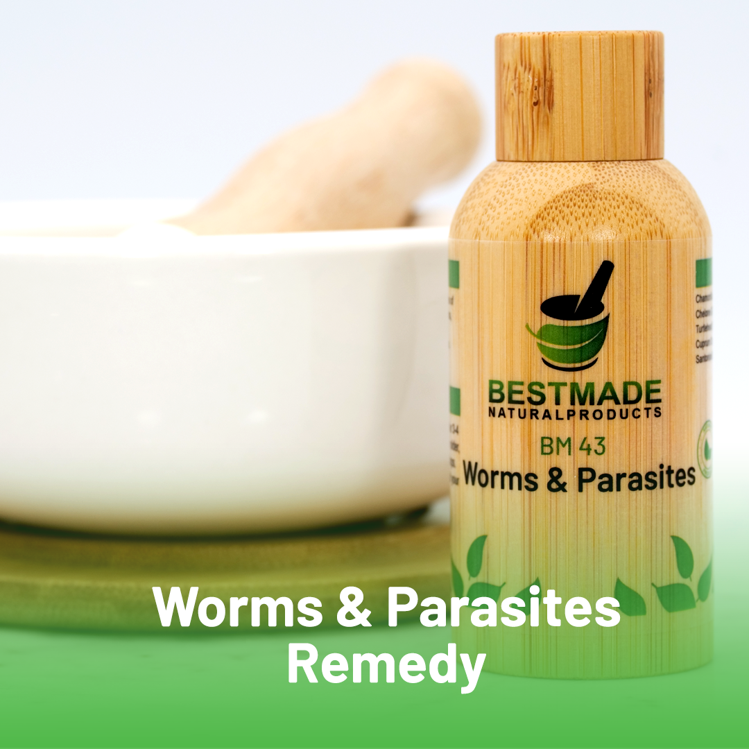 BestMade Natural Products - Worms & Parasites Remedy BM43