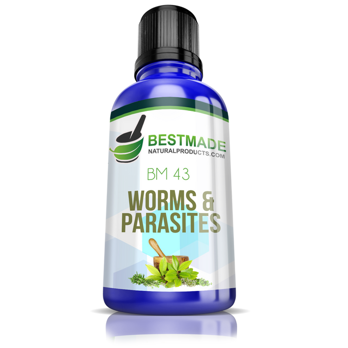 Worms & Parasites Remedy BM43 30-day Parasite Cleanse -
