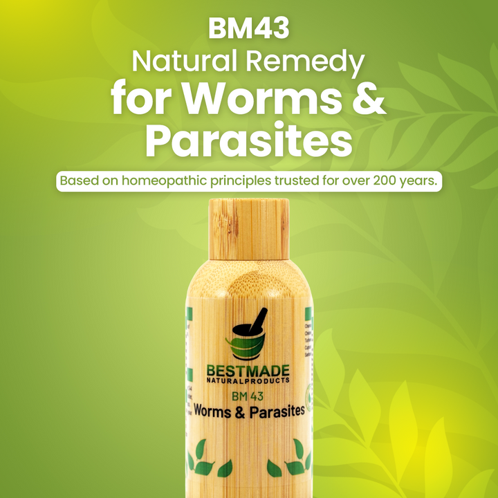 Worms & Parasites Remedy BM43 30-day Parasite Cleanse