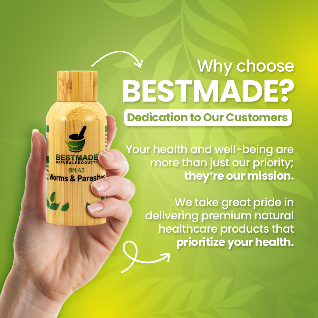 Worms & Parasites Remedy BM43 30-day Parasite Cleanse