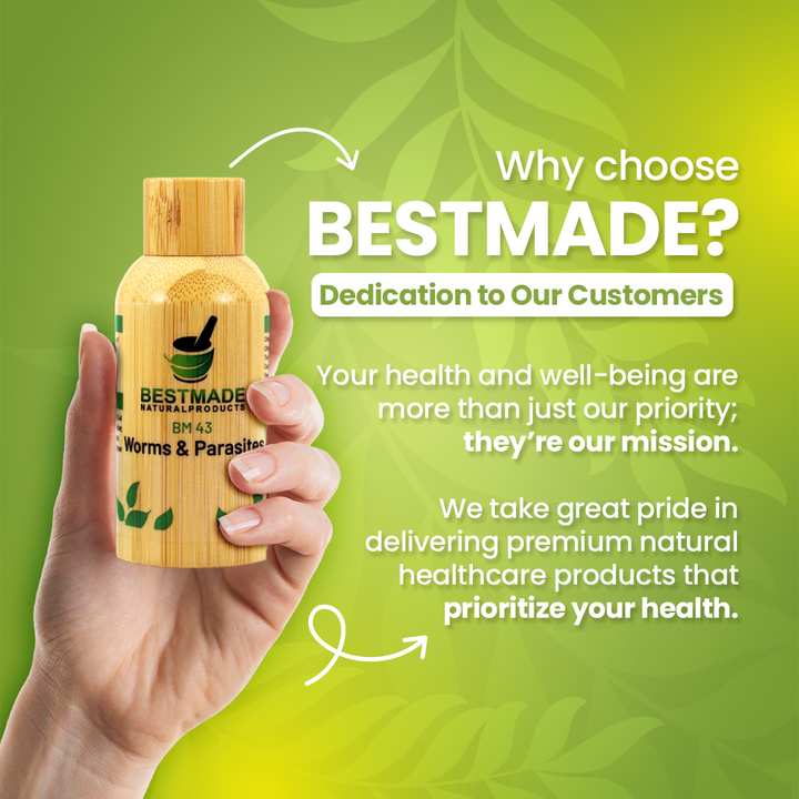 Worms & Parasites Remedy BM43 30-day Parasite Cleanse
