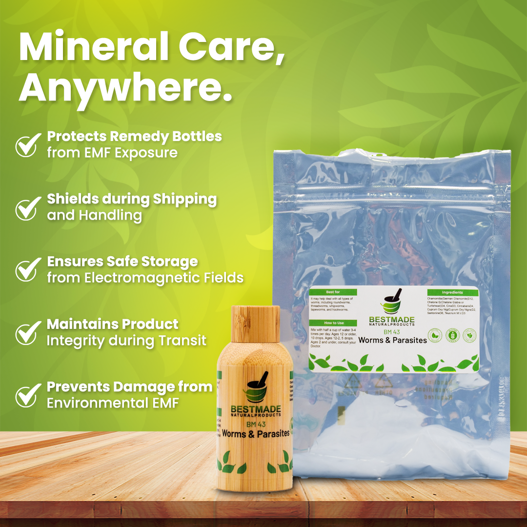 Worms & Parasites Remedy BM43 30-day Parasite Cleanse