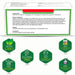 Product image showing all natural ingredients stickers around it for Femolin, 30 tablets