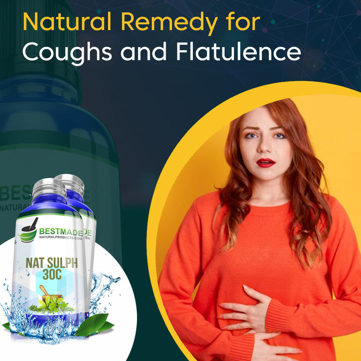 BestMade Natural Natrum Sulphuricum Pills for Cough