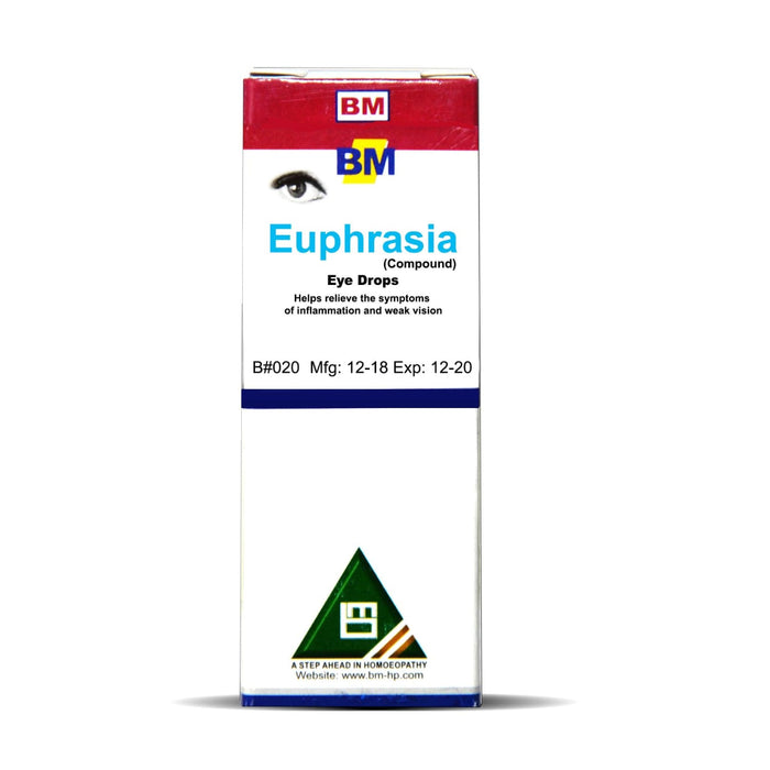 Product Image Showing fronf of package for Double Pack - Euphrasia Natural Eye Drops