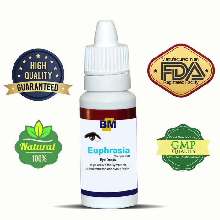 Double Pack - Euphrasia Natural Eye Drops - BM Products