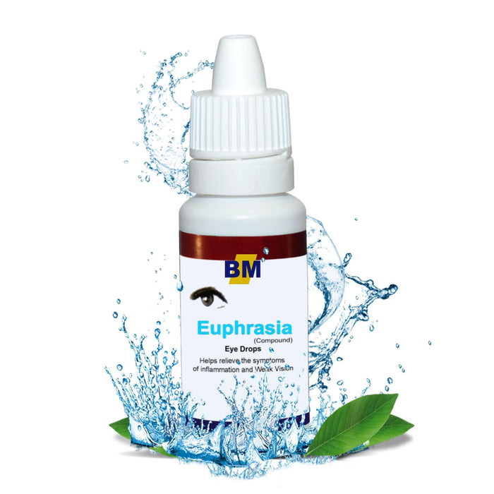A lifestyle image of bottle around water for Double Pack - Euphrasia Natural Eye Drops