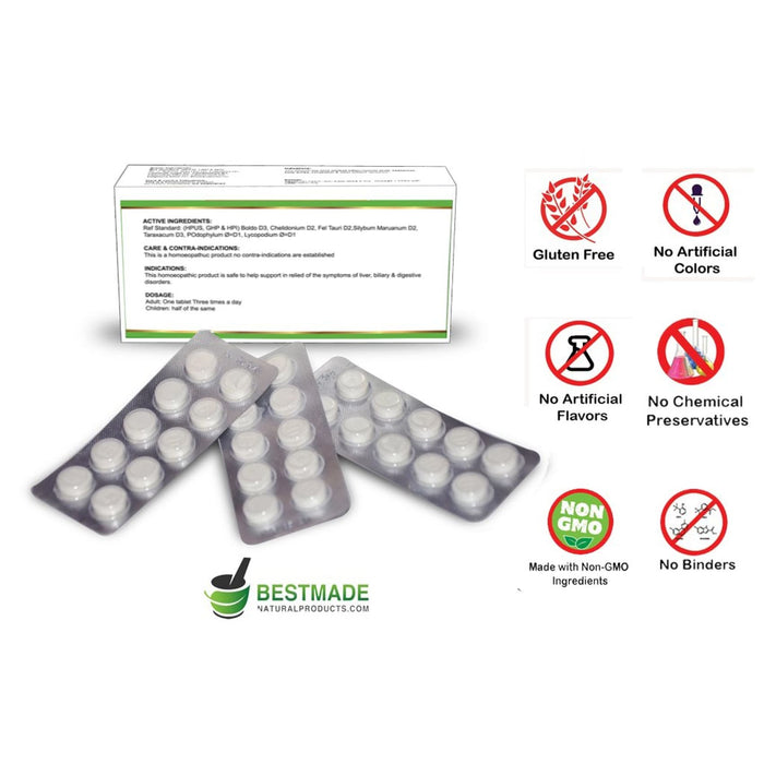 Product image showing free from stickers around it forHighly Concentrated Liver Detoxification Remedy