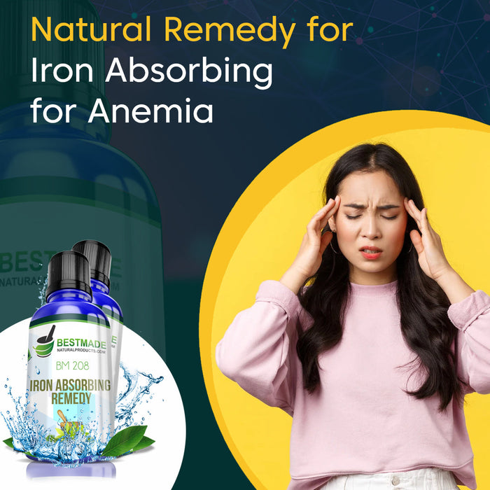 Iron Absorbing Remedy for Anemia (BM208) - BM Products