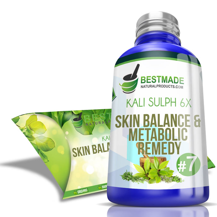 Kali Sulphuricum 6x | Skin Balance & Metabolic Remedy - 