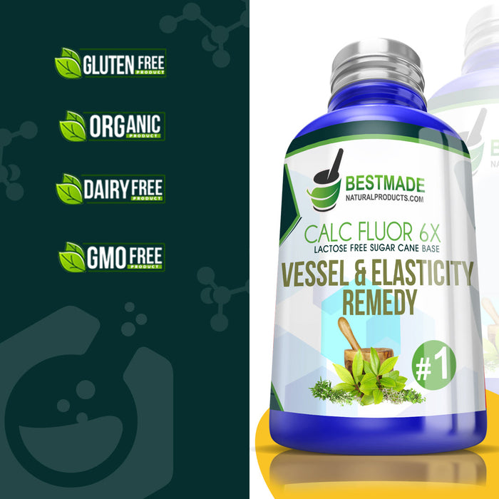 Lactose Free Vessel & Elasticity Remedy 6x - BM Products