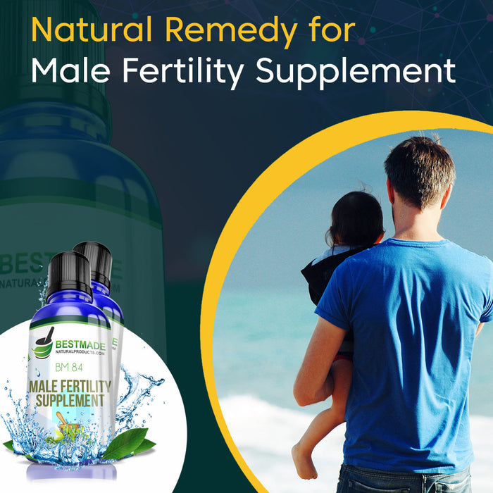 Male Fertility Supplement Natural Remedy (BM84) - Simple 