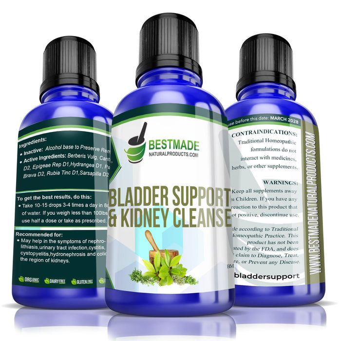 Natural Remedy for Bladder Support & Kidney Cleanse - Simple