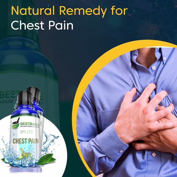 Natural Remedy For Chest Pain (BM177) 30ml - Simple Product