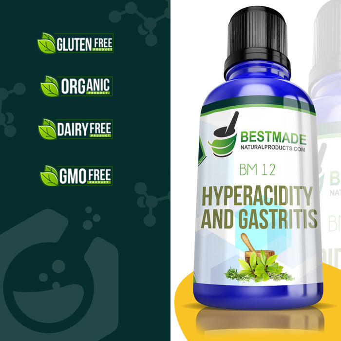 Natural Remedy for Hyperacidity and Gastritis (BM12) - BM 