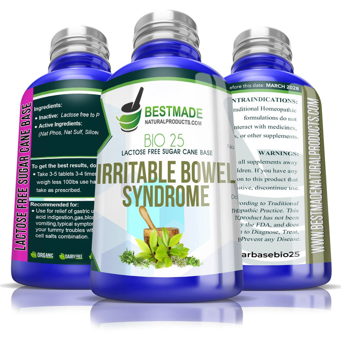 Natural Remedy for Irritable Bowel Syndrome (Bio25) - Simple
