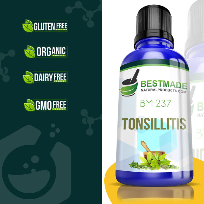 Natural Remedy for Tonsillitis (BM237) 30ml - Simple Product