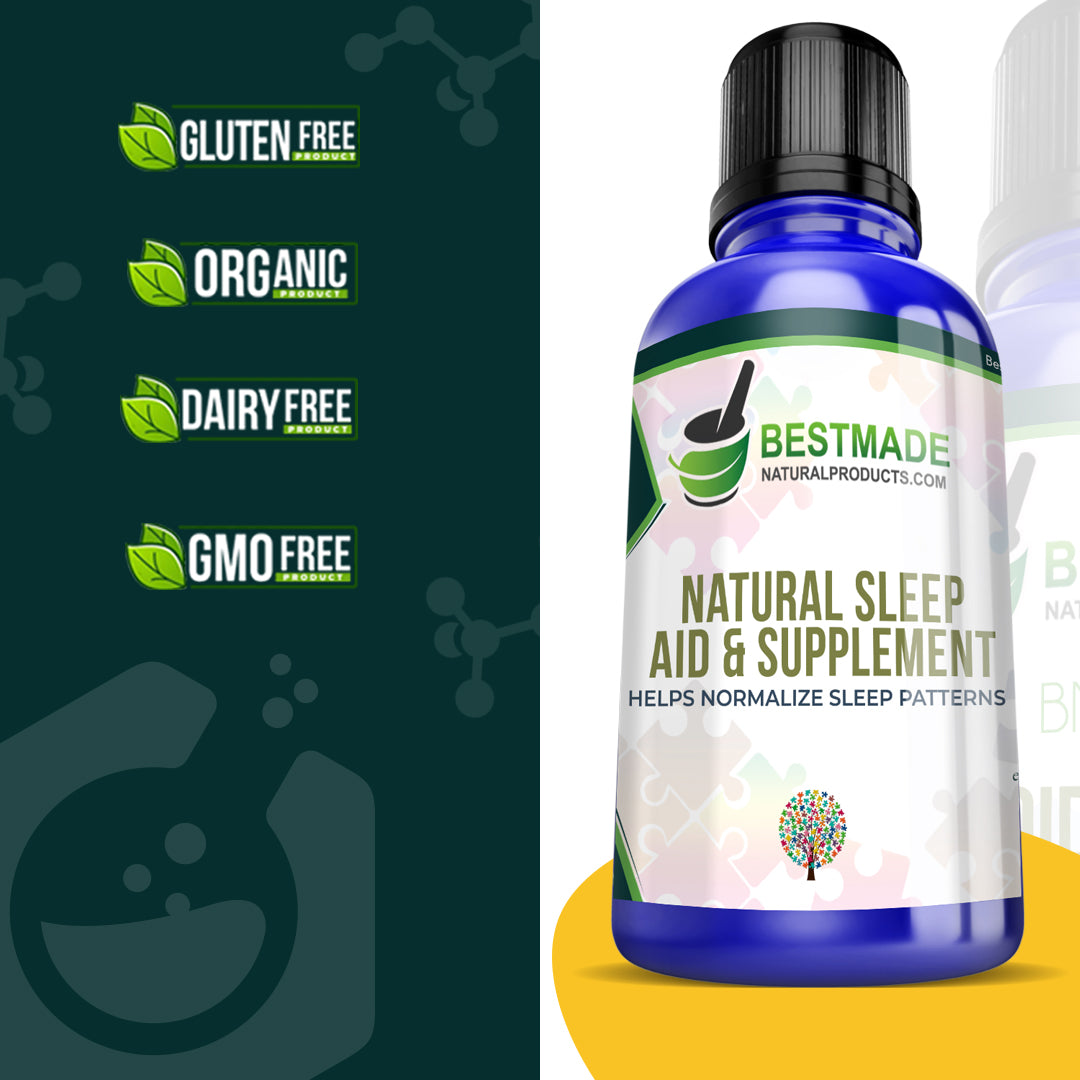 Natural Sleep Aid & Supplement Solution 30ml - BM Products