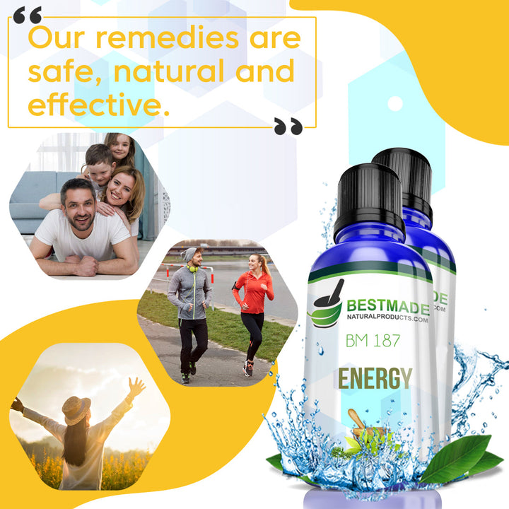 Natural Supplement for Energy Boost (BM187) - Simple Product