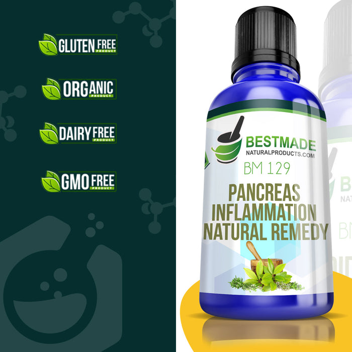 Pancreas Inflammation Natural Remedy (BM129) - BM Products