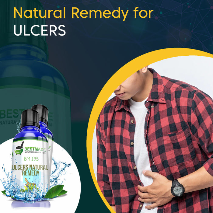 Peptic Ulcers Natural Remedy (BM195) 30ml - BM Products