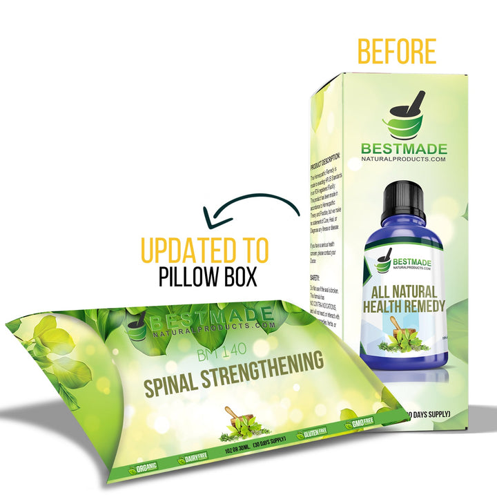 Spinal Strengthening Natural Remedy (BM140) - BM Products