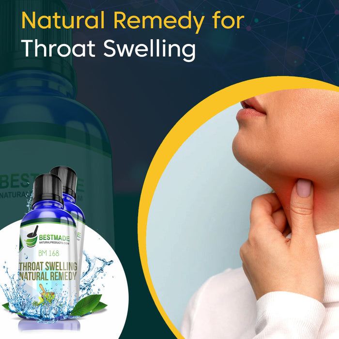 Throat Swelling Natural Remedy (BM168) 30ml - BM Products