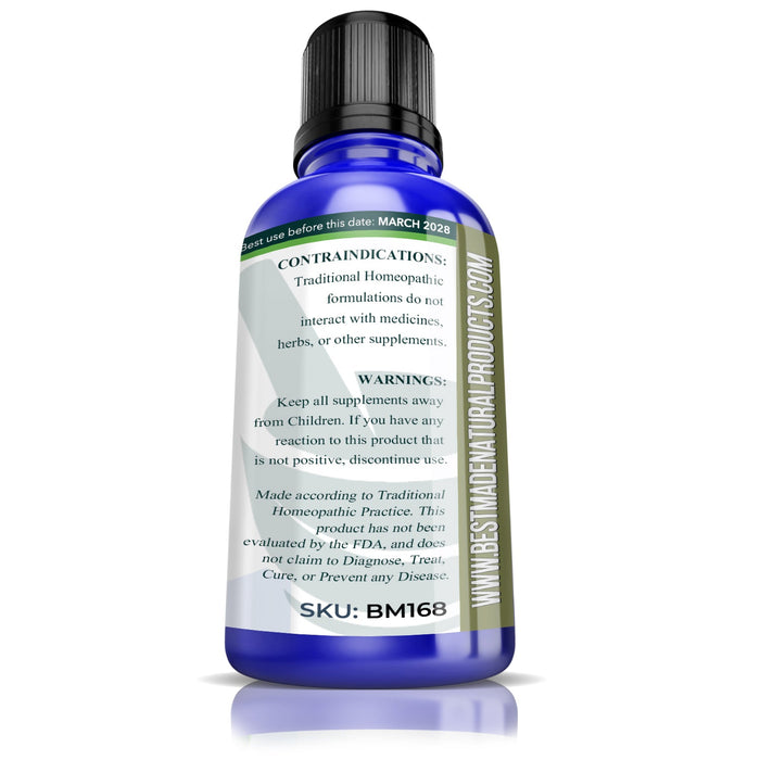 Throat Swelling Natural Remedy (BM168) 30ml - BM Products