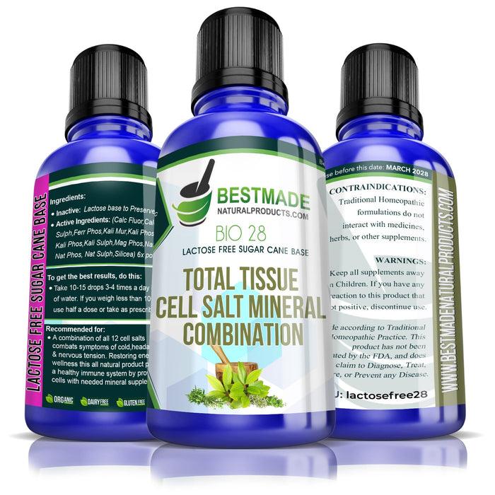 Total Tissue Cell Salt Mineral Combination Bio28 - Simple 