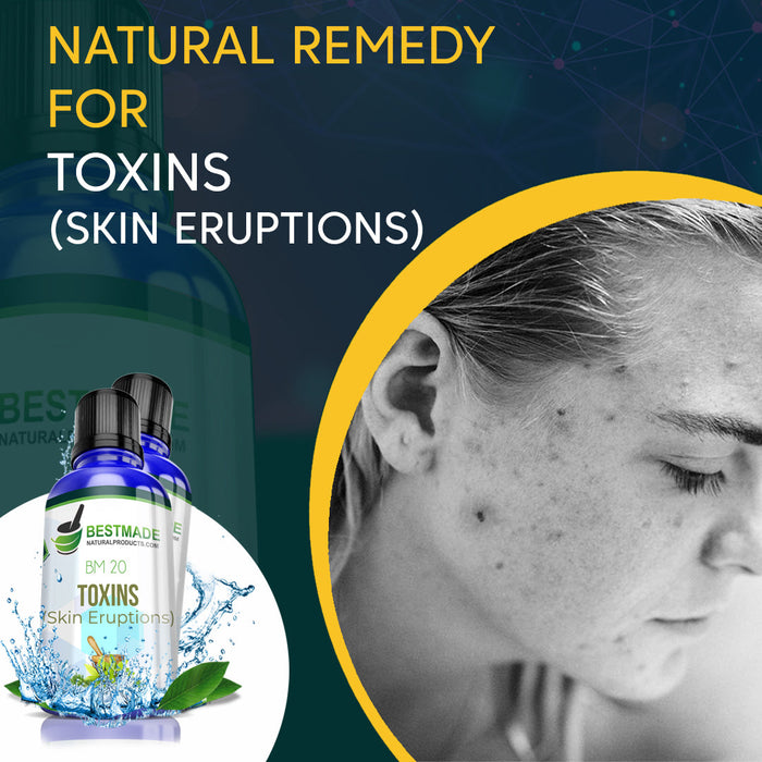 Toxins (Skin Eruptions) Natural Remedy BM20 - Simple Product