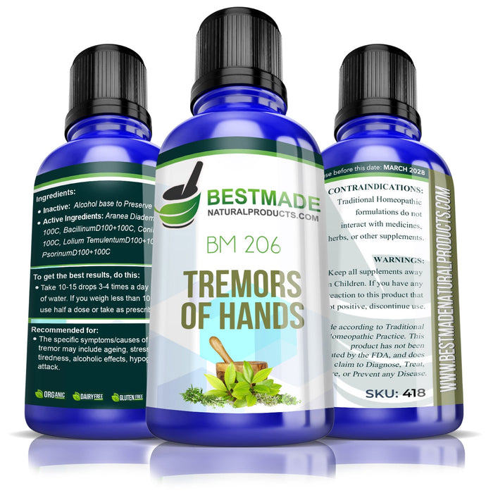 Tremors of Hands Natural Remedy (BM206) 30ml - Simple 