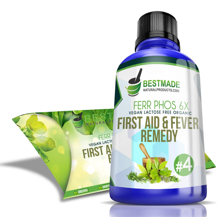 Vegan Lactose Free Organic First Aid and Fever Remedy - 
